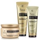 Kit Eudora Siàge Reconstrói Os Fios Shampoo + Condicionador + Máscara