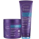 Kit Eudora Siàge Revela os Cachos Sh 250ml + Creme de Pentear 500g