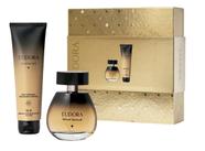 Kit Eudora Velvet Sensual Colônia 100ml Loção Corporal 150ml