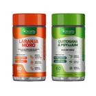 Kit Exclusivo Extrato de Laranja moro, Cromo e Café Verde 3x1, 60 Caps + Quitosana e Psyllium 6x1, 60 Caps - Denavita