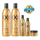 Kit Exo Hair Exoplastia Capilar + Kit Manutenção 5 Produtos