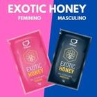 Kit exotic honey gel estimulante sachê 5g sexy fantasy -3 unidades