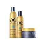Kit Exotrat Nano Exo Hair Exoplastia Manutenção Shampoo + Condicionador e Mascara