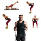Kit Extensor Elástico 11 Peças Exercício Fitness Pi