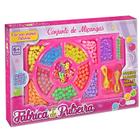 Kit Fábrica de Pulseira Conjunto de Miçangas Estojo para Bijuterias Pulseiras Colares