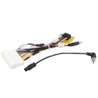 Kit Fácil Chicote de ligação e Adaptador de Antena Peugeot 208 Citroen C3 C4 2022 A 2024