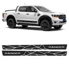 Kit Faixas Ranger Universal 2013 A 2021 Preto