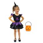 Fantasia Infantil Bruxinha Barata Halloween Dia Das Bruxas Kit Saia e  Chapeu Lindo Presente Barato Dia das Crianças Luxo - Meimi Amores -  Fantasias para Crianças - Magazine Luiza