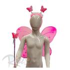 Kit Fantasia Carnaval - Borboleta -Rosa - Mod:6215 - 01 unidade - Rizzo