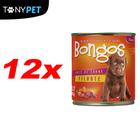 Kit Fardo Com 12 Bongos Enlatado Para Filhotes Sabor Carne 280g