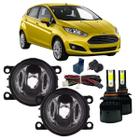 Kit farol auxiliar ford fiesta 2010 a 2014 super led