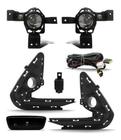 Kit Farol Auxiliar Hyundai Hb20 2020 2021 Botão Modelo Original