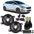 Kit farol auxiliar milha citroen ds5 2012 a 2016 super led