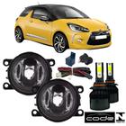 Kit farol auxiliar neblina citroen ds3 2012 a 2016 super led