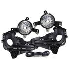 Kit Farol Auxiliar Onix/Prisma 2020/... Com Moldura e Botão Universal