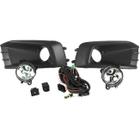 Kit Farol Auxiliar Saveiro Trend Tropper G6 2013 em diante com grade