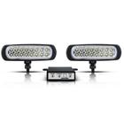 Kit Farol Auxiliar Slim 16 LEDs 3,2W 12/24V Branco