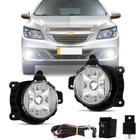 Kit Farol de Milha Completo Chevrolet Onix 2012 13 14 15 16 Prisma 2013 14 15 Cobalt 2012 13 14 15 Sonic 2014 15 Agile 2014 15 - Suns