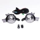 Kit Farol de Milha Fiesta Ka 08 09 10 11 Ecosport 09 10 11 Botão modelo Original Shocklight