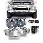 Kit Farol De Milha Ford Ranger 2012-2015 Botão - Importado