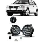 Kit Farol De Milha Gol G4 Suits 2006-2014 Botão Redondo Modelo Original - STS005VW