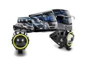 Kit Farol De Milha Led Ônibus Universal Angel Eyes Universal