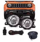 Kit Farol De Milha Neblina Auxiliar Jeep Renegade 2020 Pcd - TIGER