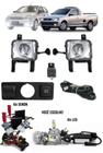 Kit Farol de Milha Neblina Chevrolet Novo Corsa 2002 à 2012 Montana 2003 à 2011 + Kit Xenon 6000K 8000K ou Kit Lâmpada LED