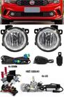 Kit Farol de Milha Neblina Fiat Argo 2018 2019 2020 2021 2022 + Kit Xenon ou Kit LED