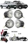 Kit Farol de Milha Neblina Fiat Palio Weekend / Adventure Strada Fire / Adventure + 2 Kit Xenon 6000K 8000K ou Kit Lâmpada Super LED 6000K