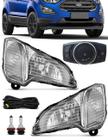 Kit Farol De Milha Neblina Ford Nova Ecosport 2017/2020 - Suns / Zapos / Tiger