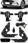 Kit Farol de Milha Neblina Hyundai HB20 HB20S 2020 2021 Botão Painel