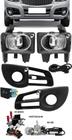 Kit Farol de Milha Neblina Nova Montana 2011 2012 2013 2014 2015 2016 + Kit Xenon 6000K 8000K ou Kit Lâmpada Super LED 6000K