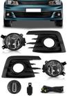 Kit Farol de Milha Neblina Vw Gol Voyage G7 2017 2018 - Suns / Zapos / Tiger / Suitz / Shock Ligth