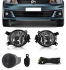 Kit Farol De Milha Neblina Vw Gol Voyage G7 2017 2018 - Suns / Zapos / Tiger