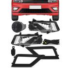 Kit Farol de Milha Neblina Vw Gol Voyage Saveiro G7 G8 2017 Em Diante