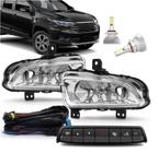 Kit Farol De Milha Strada 2021 2022 Botão Original + Super Led