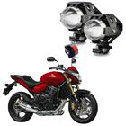 Kit Farol de Milha U5 Mini Moto Honda CB 650F 2009 2010 2011 2012 2013 2014 - Stallion