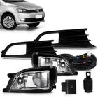 Kit Farol de Milha Volkswagen Gol e Voyage G6 2012 a 2015 Auxiliar Neblina Botão Original