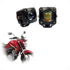 Kit Farol Milha F-13 Mini Honda CG 160 Titan SE 2015 2016 2017 2018 2019 2020