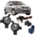 Kit FAROL MILHA FORD FIESTA 2007 a 2011 - BIBAS