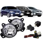 Kit farol milha gol g5 polo 2007 fox 2010 golf 2007 vidro - BIBAS