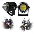 Kit Farol Milha Led com Lentes Convexas F009 Moto BMW G310GS 2018 2019 2020 2021 2022 2023 2024