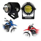 Kit Farol Milha Led F009 Honda NXR 160 Bros 2015 2016 2017 2018 2019 2020 2021 2022 2023 2024