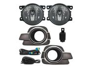 Kit Farol Milha Renault Kwid Todos Com Molduras - Suns / Zapos / Tiger