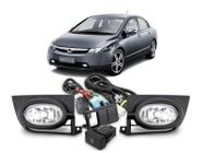 Kit Farol Neblina Milha Honda New Civic G8 2006 até 2008