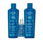 Kit Felps Shampoo, Condicionador E Sérum Condicionante