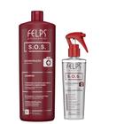 Kit Felps - Sos Shampoo 1L + Sos Liss 230ml