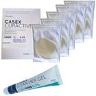 Kit Feridas Lesões 1 Gel de Limpeza + 5 Hidrocoloide Cicatriza Pele - Casex