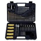 Kit Ferramenta Aço Cromo 103 Pçs: Brocas Bits